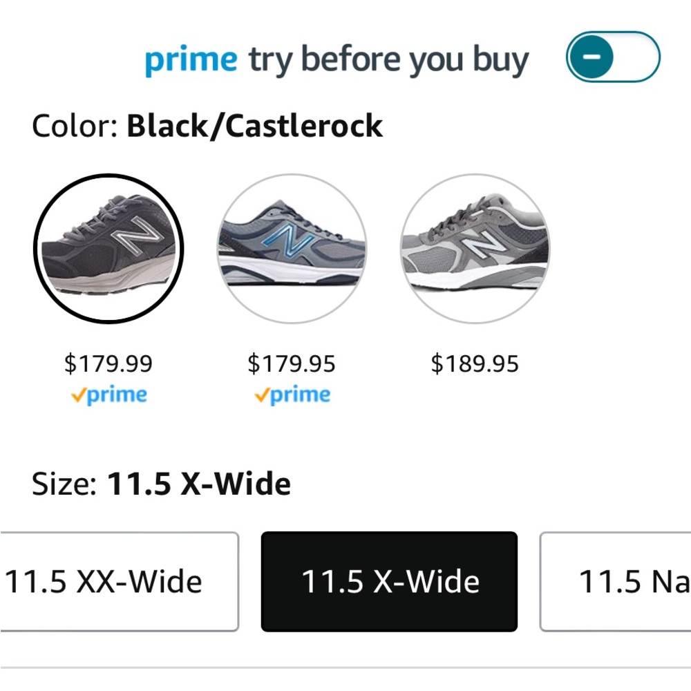 Brand new New Balance running course shoes made in the United States. New $180